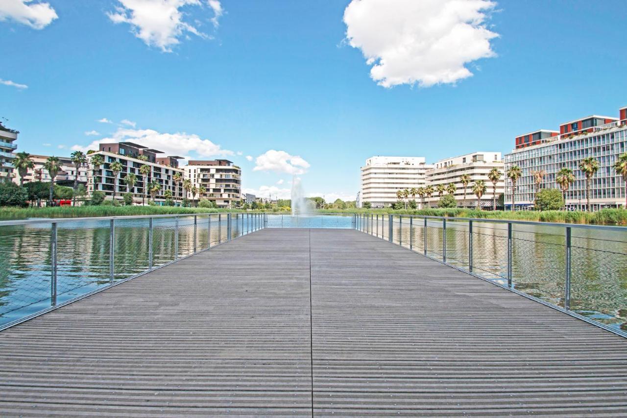 Superbe Appt Port Marianne, Parking Prive, 4 Personnes Apartment Montpellier Exterior foto