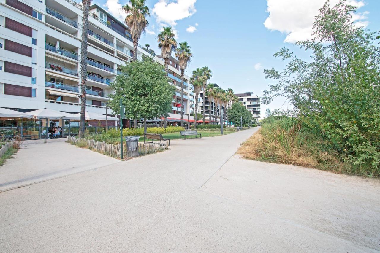 Superbe Appt Port Marianne, Parking Prive, 4 Personnes Apartment Montpellier Exterior foto