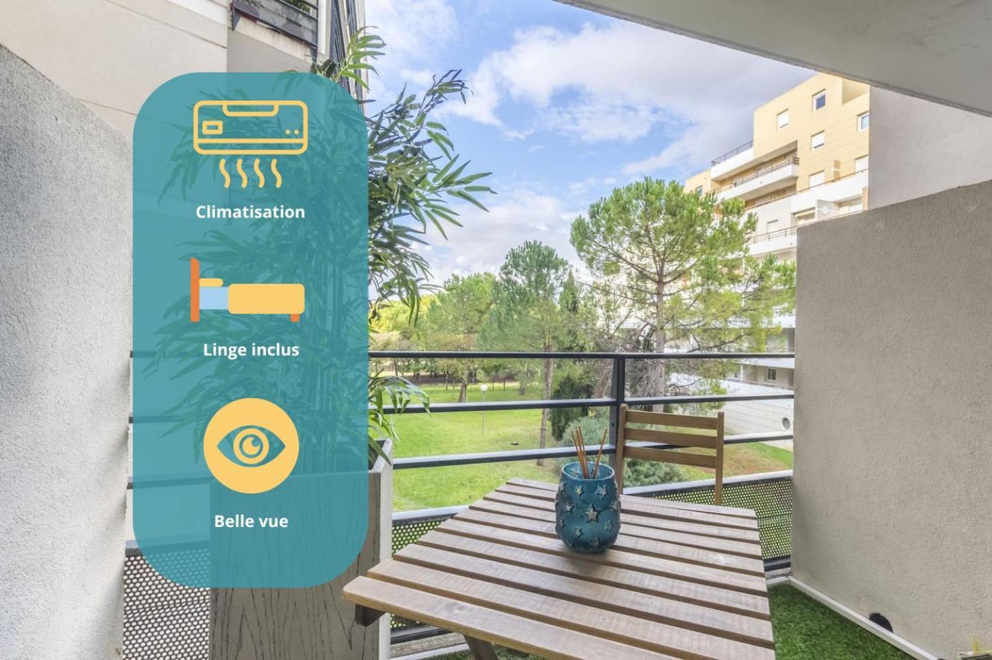 Superbe Appt Port Marianne, Parking Prive, 4 Personnes Apartment Montpellier Exterior foto